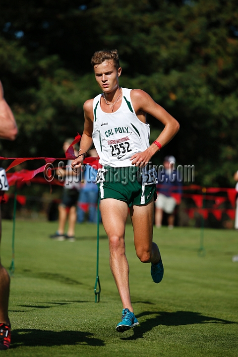 2014StanfordCollMen-151.JPG - College race at the 2014 Stanford Cross Country Invitational, September 27, Stanford Golf Course, Stanford, California.